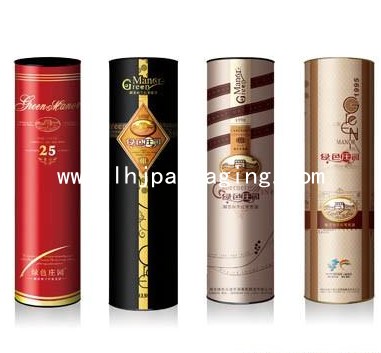 wine box,round wine box , tube box ,canister box