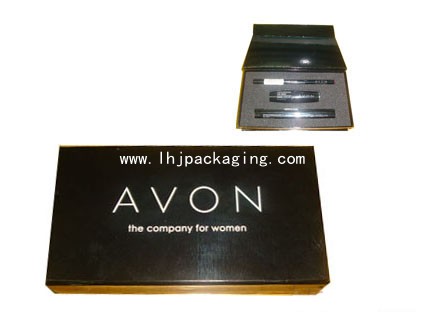 hinged cosmetic box, hinged cosmetic paper box