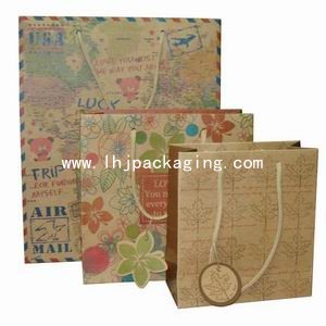 shopping bag, gift paper bag, cosmetic paper bag